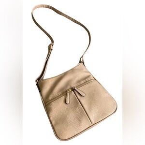 BEIGE CROSSBODY BAG